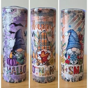 Festive Gnome 20oz Tumbler